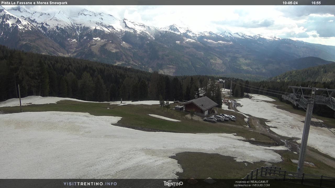 Webcam Cabinovia Fassane-Morea - Alpe Lusia/Bellamonte, Val di Fiemme