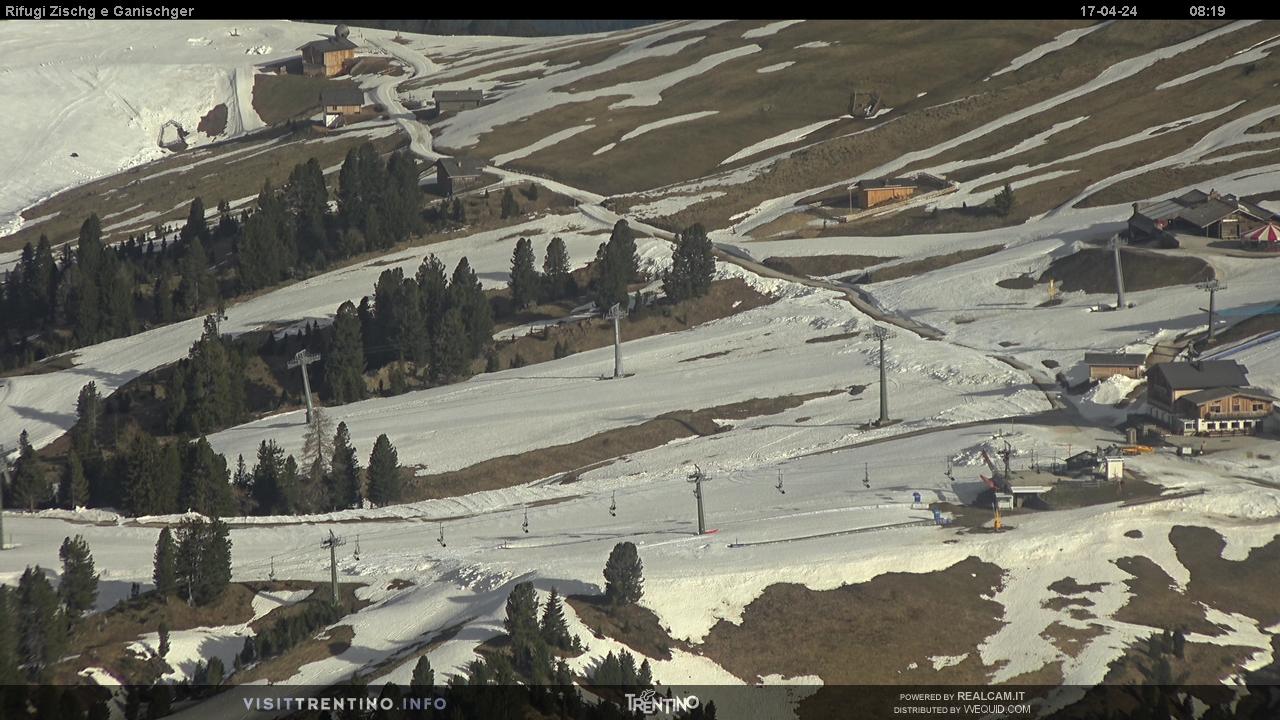 Webcam Rifugi Zisch e Genischer - Pampeago, Ski Center Latemar