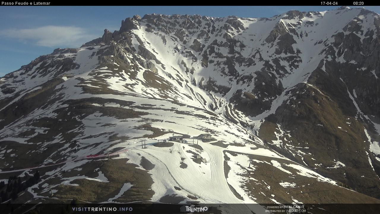 Webcam Passo Feudo - Predazzo/Pampeago - Ski Center Latemar